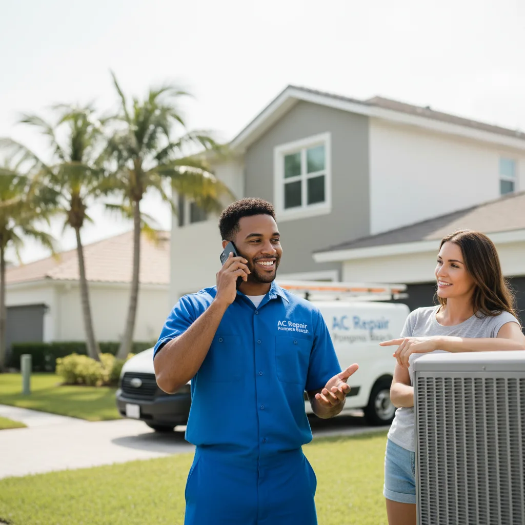 AC Repair Pompano Beach customer support in Plainwell